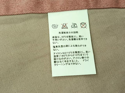 平和屋着物▽デニム着物　単衣　霞文　綿　AABK7171jh