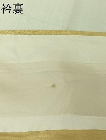 平和屋着物▽訪問着　単衣　水玉文　金彩　ロング丈　正絹　逸品　AABK7189jh