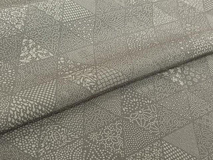 平和屋着物▽江戸小紋　単衣　寄せ小紋柄　正絹　逸品　AABK7235jh