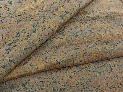 平和屋着物▽上質な小紋　単衣　霞文　正絹　逸品　AABK7241jh