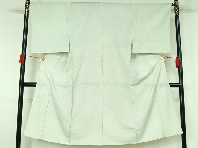 平和屋着物▽男性　小紋　単衣　水玉文　洗える着物　AABK7245jh