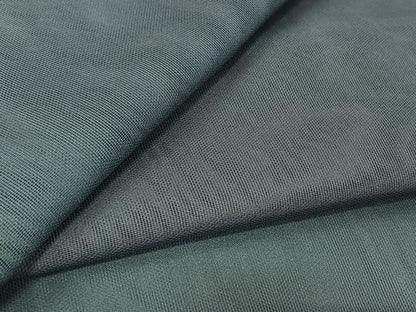 平和屋着物▽上質な小紋　無双　紗袷　紗×紗　霞文　暈し染め　正絹　逸品　AABK7246jh