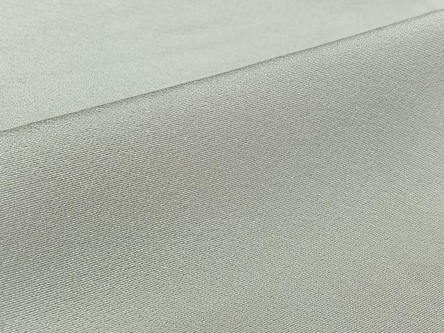 平和屋着物▽上質な色無地　単衣　灰白色　正絹　逸品　未使用　AABK7262jh