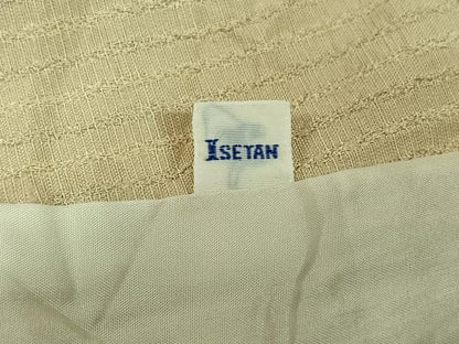 平和屋着物▽お召　単衣　縞　伊勢丹扱い　正絹　逸品　AABK7268jh