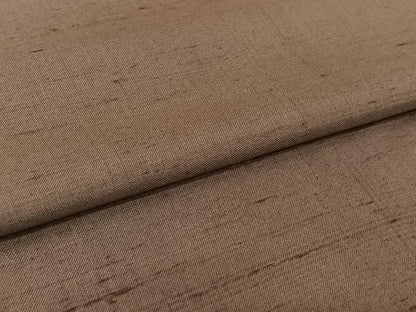 平和屋着物▽上質な紬　単衣　色無地　梅鼠色　正絹　逸品　AABK7283jh