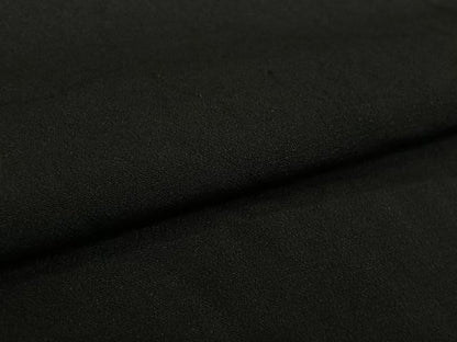 平和屋着物▽羽織　スリーシーズン　春夏秋　塵除け　団扇　黒地　正絹　逸品　AABK7298jh
