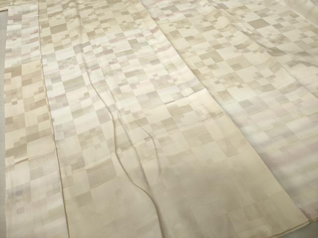 平和屋着物●長襦袢　無双仕立て　横段文　暈し染め　京都きもの友禅扱い　正絹　逸品　AABK7327ck