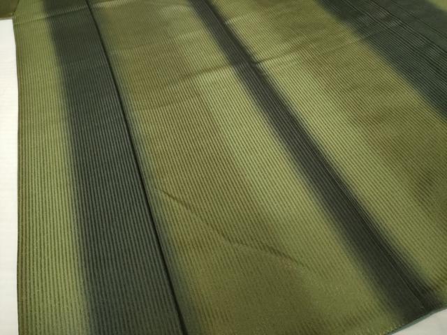 平和屋着物●上質な小紋　間道　暈し染め　正絹　逸品　AABK7341ck