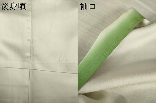 平和屋着物●眞園　訪問着　作家物　樹林文　正絹　逸品　AABK7414ck