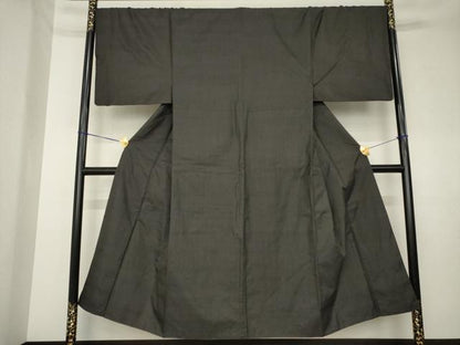 平和屋着物●男性　男柄の最高峰　西郷柄　西郷絣　本場大島紬　正絹　逸品　AABK7422ck