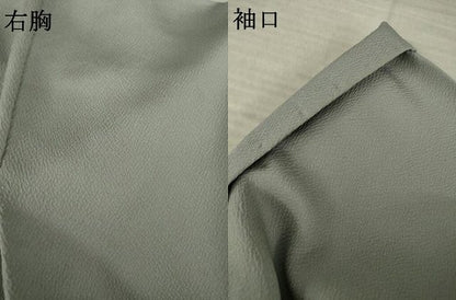 平和屋着物●訪問着　辻が花　絞り　草花文　正絹　逸品　AABK7426ck