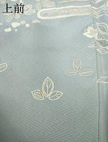 平和屋着物●訪問着　作家物　中国三大刺繍　相良刺繍　風景文　正絹　逸品　AABK7428ck