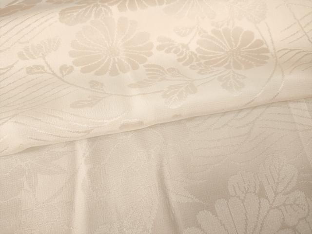 平和屋着物●振袖用長襦袢　無双仕立て　花丸地紋　暈し染め　正絹　逸品　AABK7445ck