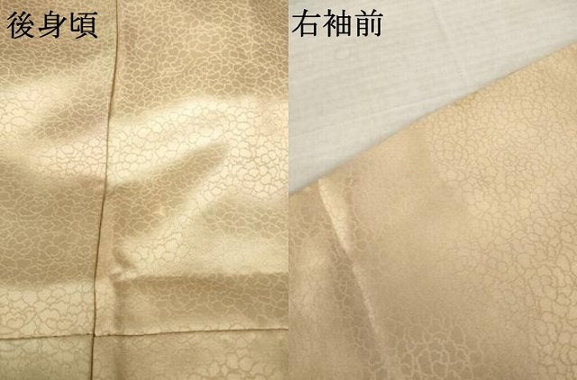 平和屋着物●訪問着　花尽くし地紋　暈し染め　正絹　逸品　AABK7478ck