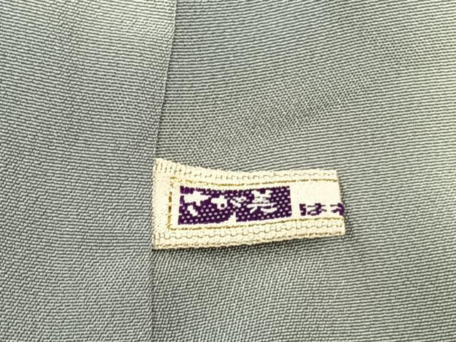 平和屋着物●友禅作家　大槻純　色留訪問着　花鳥文　暈し染め　金銀彩　さが美扱い　正絹　逸品　未使用　AABK7482fy