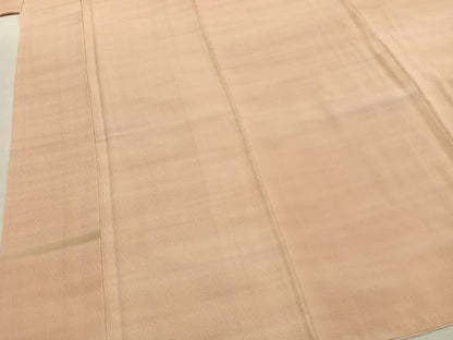 平和屋着物●染色作家　斉藤三才　小紋　霞文　暈し染め　正絹　逸品　AABK7484fy