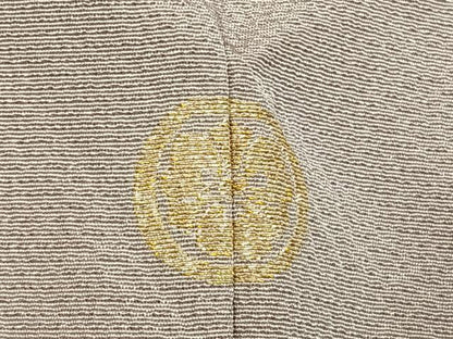 平和屋着物●人間国宝　福田喜重　刺繍　訪問着　霞文　暈し染め　金彩　正絹　逸品　AABK7491fy