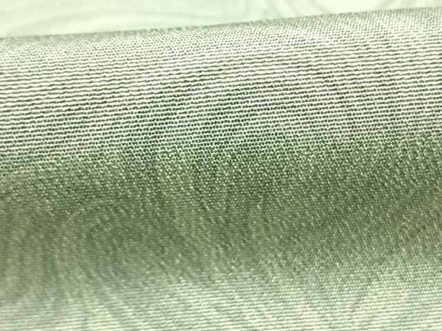 平和屋着物●上質な小紋　墨流し文様　正絹　逸品　AABK7493fy