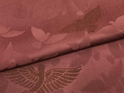 平和屋着物●染色作家　斉藤三才　訪問着　三才鳥　暈し染め　正絹　逸品　AABK7507fy