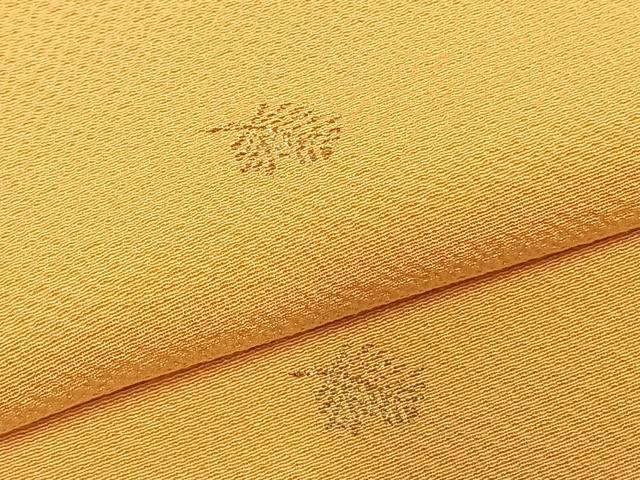 平和屋着物●上質な小紋　総刺繍　松　金糸　正絹　逸品　AABK7511fy