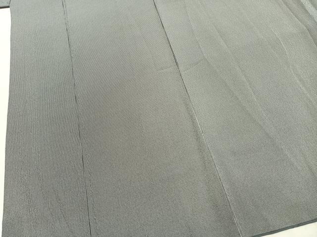 平和屋着物●男性　江戸小紋　万筋　紺色×白色　正絹　逸品　AABK7515fy