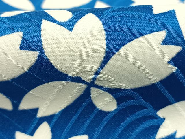 平和屋着物●訪問着　舞花文　暈し染め　正絹　逸品　AABK7516fy