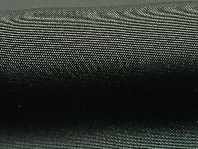 平和屋着物●男性　黒紋付　羽織セット　正絹　逸品　AABK7532fy