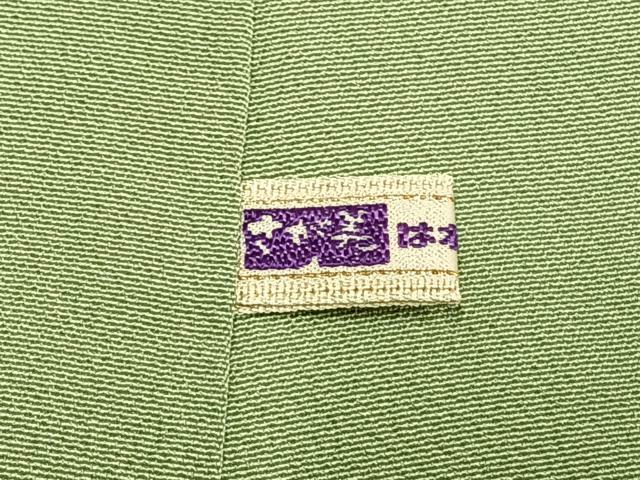 平和屋着物●訪問着　中国三大刺繍　汕頭刺繍　スワトウ刺繍　総刺繍　吉祥花文　暈し染め　金糸　さが美扱い　正絹　逸品　AABK7557fy
