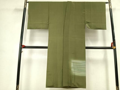 平和屋着物●男性　長襦袢　袷　霞文　暈し染め　正絹　逸品　AABK7560fy