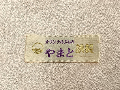 平和屋着物●豪華振袖　手描き　草花文　やまと誂製　正絹　逸品　AABK7587fy