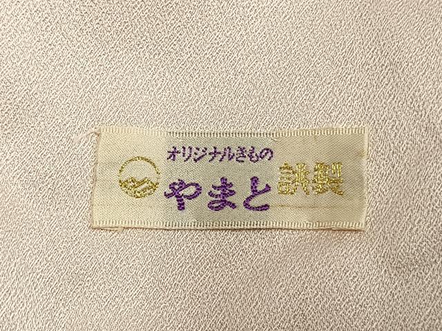 平和屋着物●豪華振袖　手描き　草花文　やまと誂製　正絹　逸品　AABK7587fy