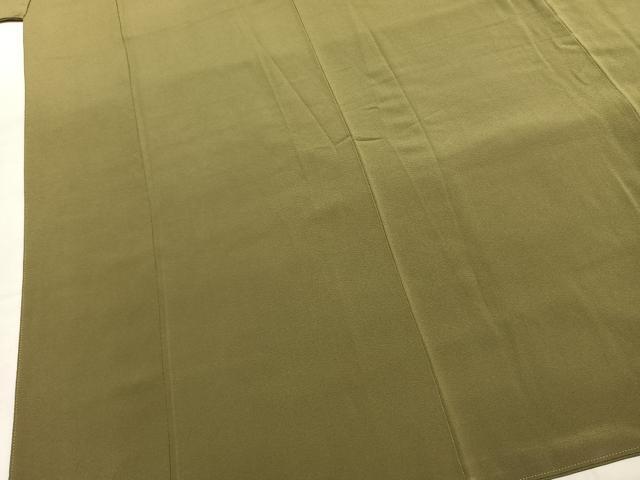 平和屋着物●上質な色無地　根岸色　正絹　逸品　AABK7594fy