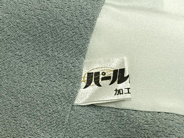 平和屋着物●上質な色無地　薄雲鼠色　正絹　逸品　AABK7596fy