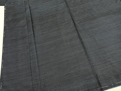 平和屋着物●男性　本場大島紬　アンサンブル　80亀甲　総詰め　正絹　逸品　AABK7603fy
