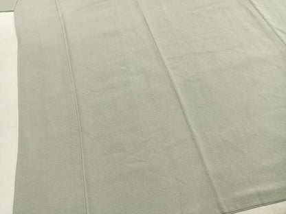平和屋着物●上質な色無地　作家物　幻の染　岩石染　蕎麦切色　正絹　逸品　AABK7607fy
