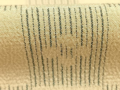 平和屋着物●本塩沢　市松文様　まるやま扱い　正絹　逸品　未使用　AABK7613fy