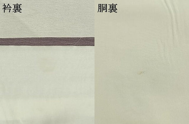 平和屋着物●上質な小紋　つくし　正絹　逸品　AABK7619fy
