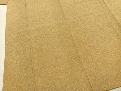 平和屋着物●江戸小紋　扇面文　正絹　逸品　AABK7627fy