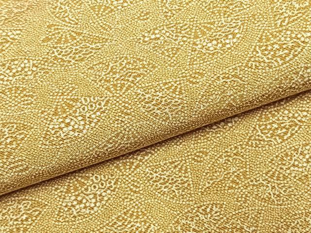 平和屋着物●江戸小紋　扇面文　正絹　逸品　AABK7627fy