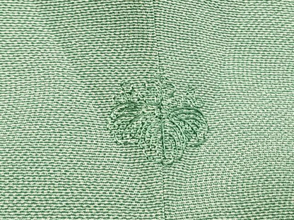 平和屋着物●江戸小紋　訪問着　作家物　総刺繍　辻が花　金銀糸　正絹　逸品　AABK7634fy