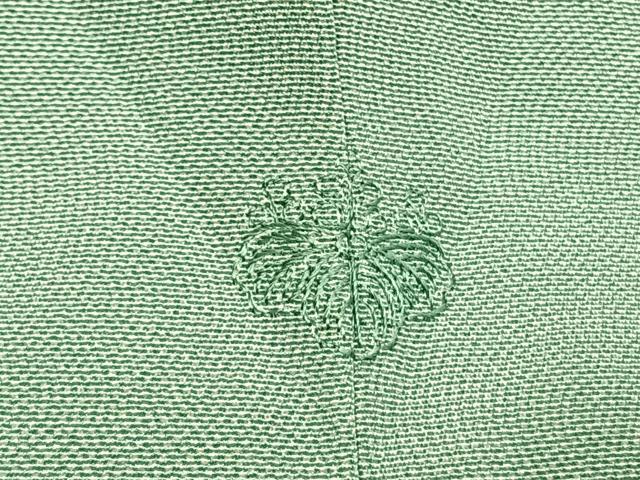 平和屋着物●江戸小紋　訪問着　作家物　総刺繍　辻が花　金銀糸　正絹　逸品　AABK7634fy