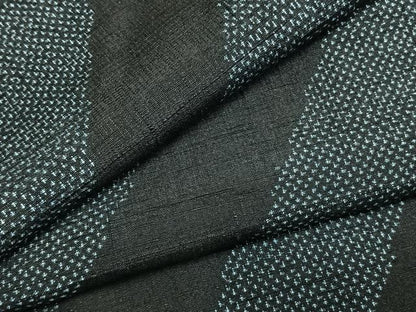平和屋着物●上質な紬　斜縞　ゑり善扱い　正絹　逸品　AABK7651fy