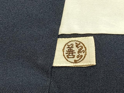 平和屋着物●上質な紬　斜縞　ゑり善扱い　正絹　逸品　AABK7651fy