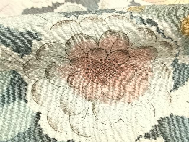 平和屋着物●訪問着　作家物　絞り　辻が花　暈し染め　正絹　逸品　AABK7654fy