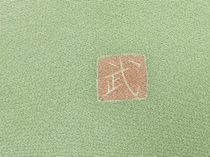 平和屋着物●豪華色留袖　友禅　作家物　風景花文　正絹　逸品　AABK7660fy