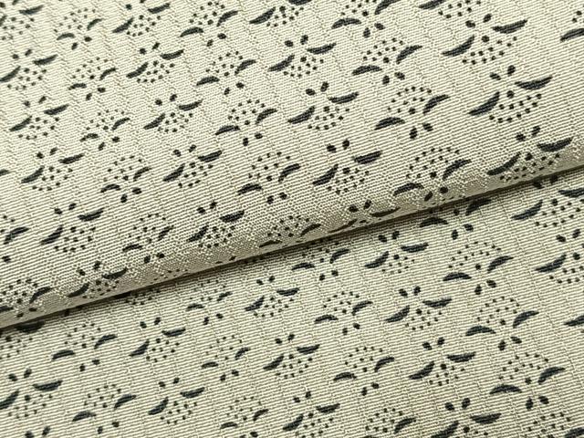 平和屋着物●上質な小紋　抽象文様　正絹　逸品　AABK7661fy
