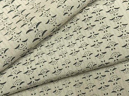 平和屋着物●上質な小紋　抽象文様　正絹　逸品　AABK7661fy
