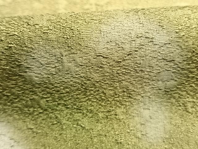 平和屋着物●樋熊哲也　訪問着　辻が花　絞り　手描き　樹林文　暈し染め　正絹　逸品　AABK7670fy