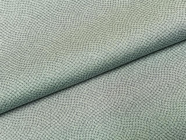 平和屋着物●お召　鹿の子文様　暈し染め　正絹　逸品　未使用　AABK7674fy
