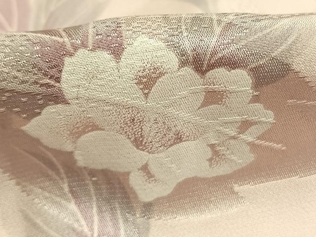 平和屋着物●長襦袢　無双仕立て　草花文　暈し染め　やまと誂製　正絹　逸品　AABK7675fy